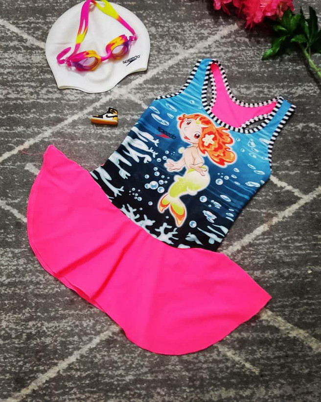 مایو دخترانه دامن دار