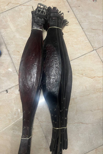 کمربند بدنسازی چرم