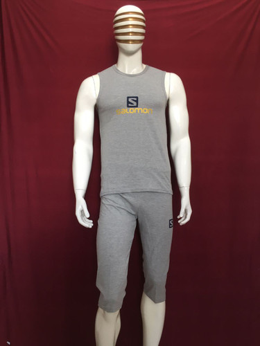 آستین حلقه ای و شلوارک نخی ست