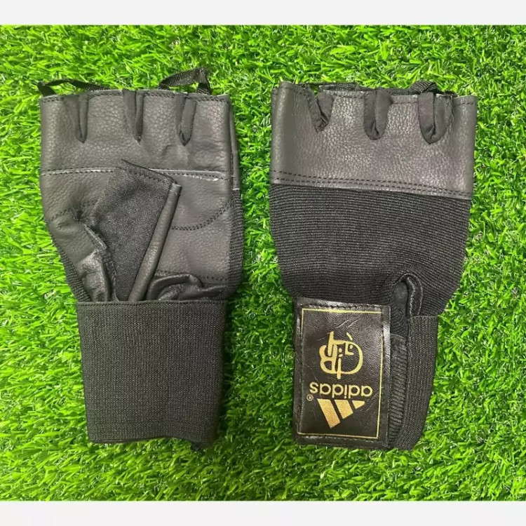 دستکش بدنسازی مردانه چرم