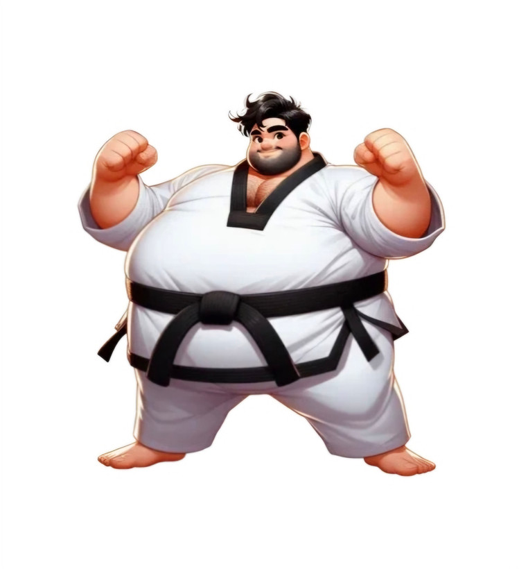 لباس تکواندو سایز بزرگ