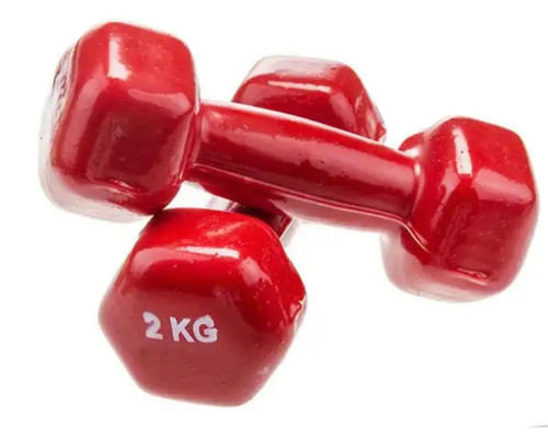 دمبل دو کیلویی دو عددی لاین ارسال رایگان