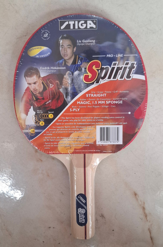 راکت پینگ پنگ مدل اسپریت((تحویل و ارسال رایگان))